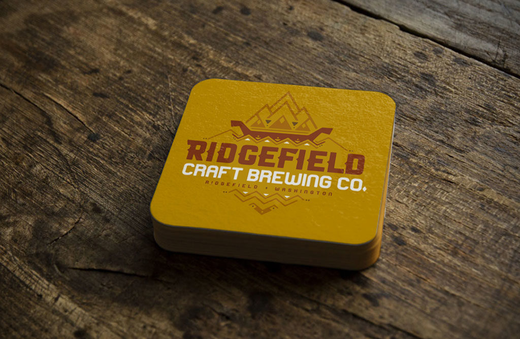 Coasters with logo